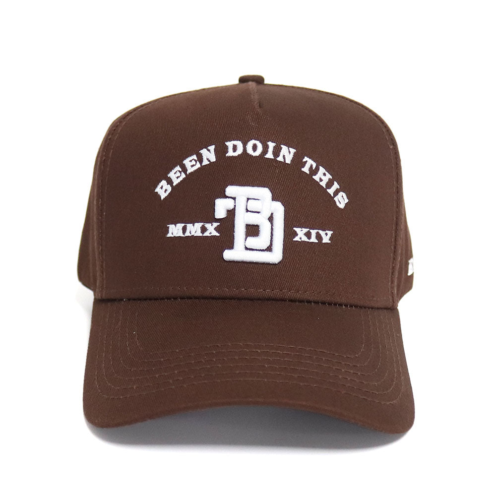 BDT // NUMERAL HAT BROWN & WHITE