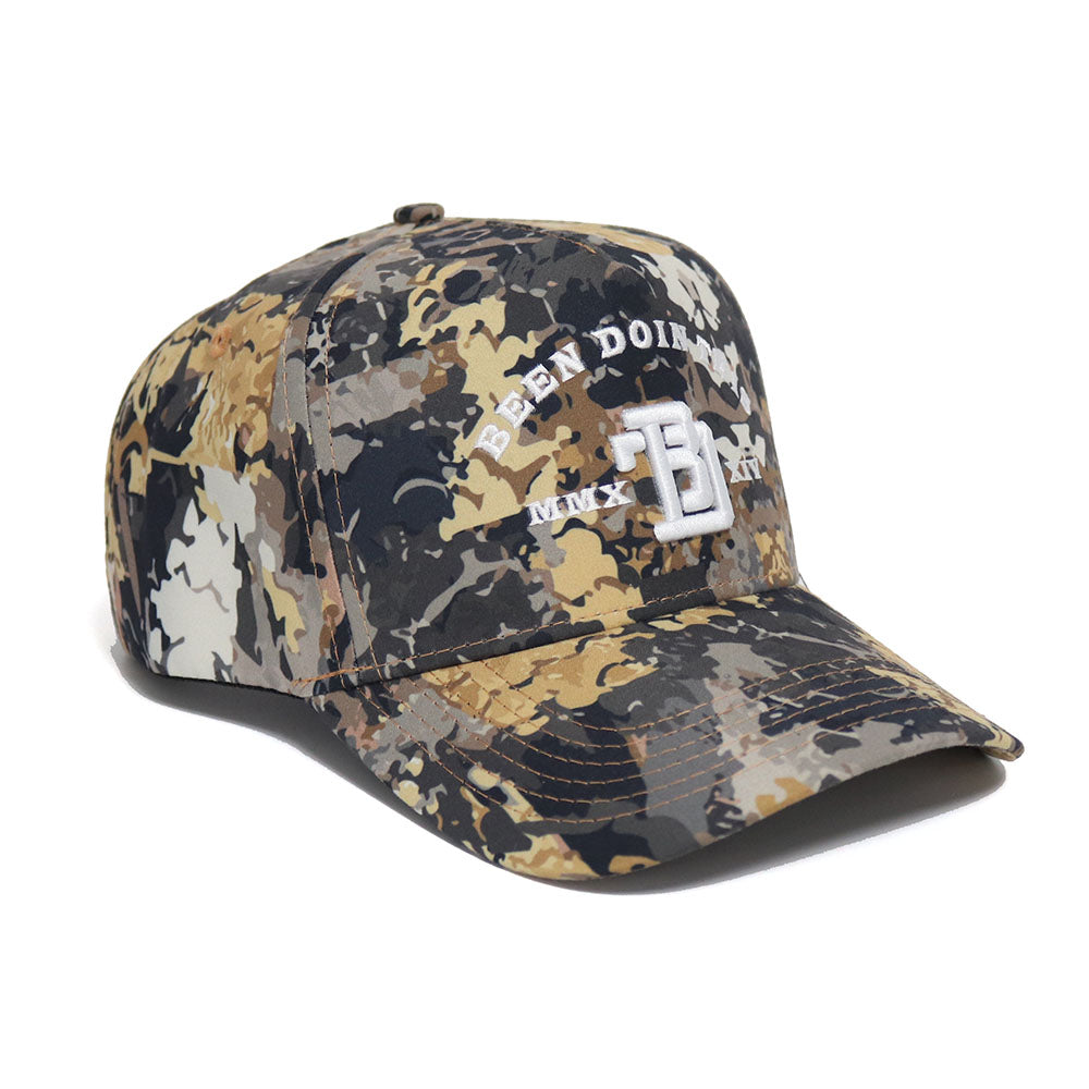 BDT // NUMERAL HAT TECH CAMO CLOTH BACK
