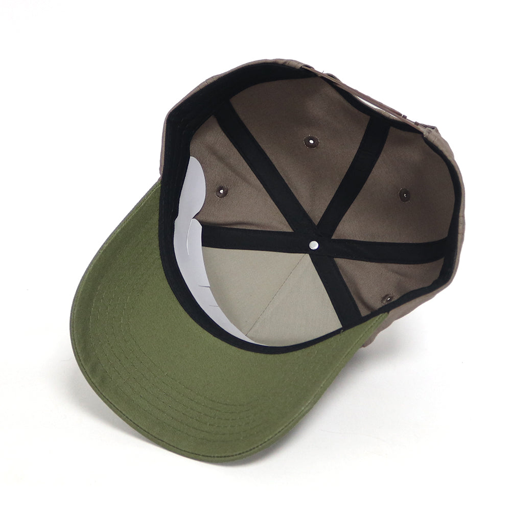 BDT // STANDARD BLOCK HAT - OLIVE & STONE
