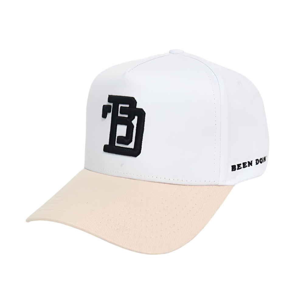 BDT // BLOCK HAT WHITE, BLACK AND KHAKI