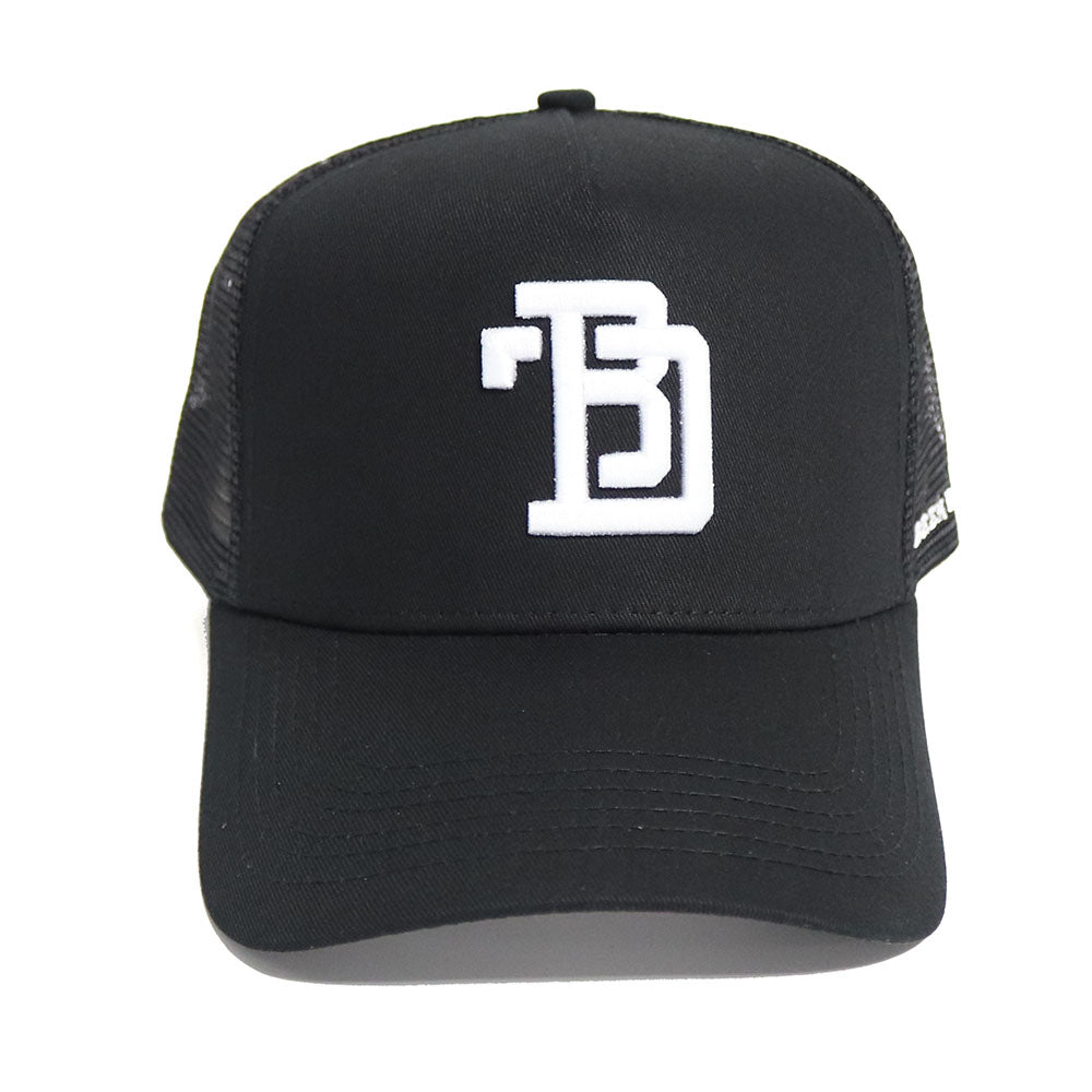 BDT // BLACK AND WHITE MESH BACK
