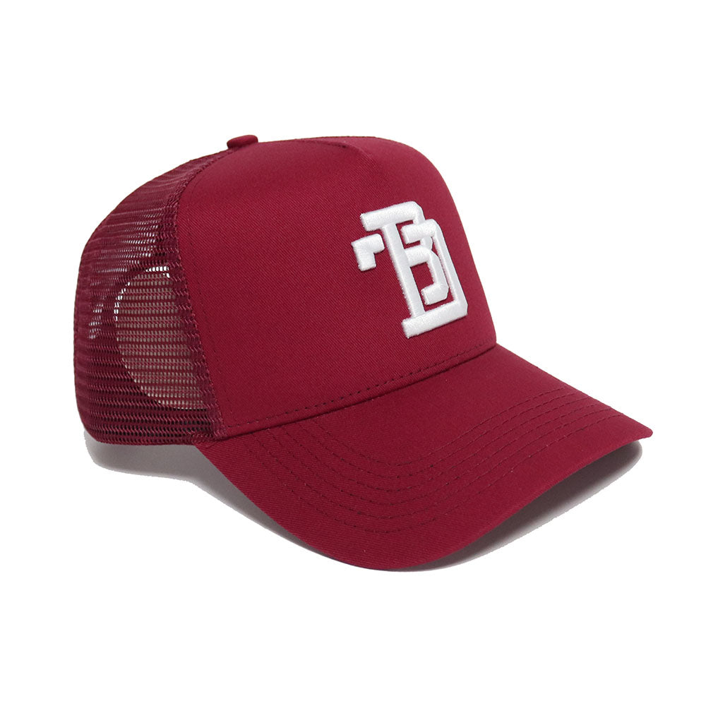 BDT // MAROON MESH BACK