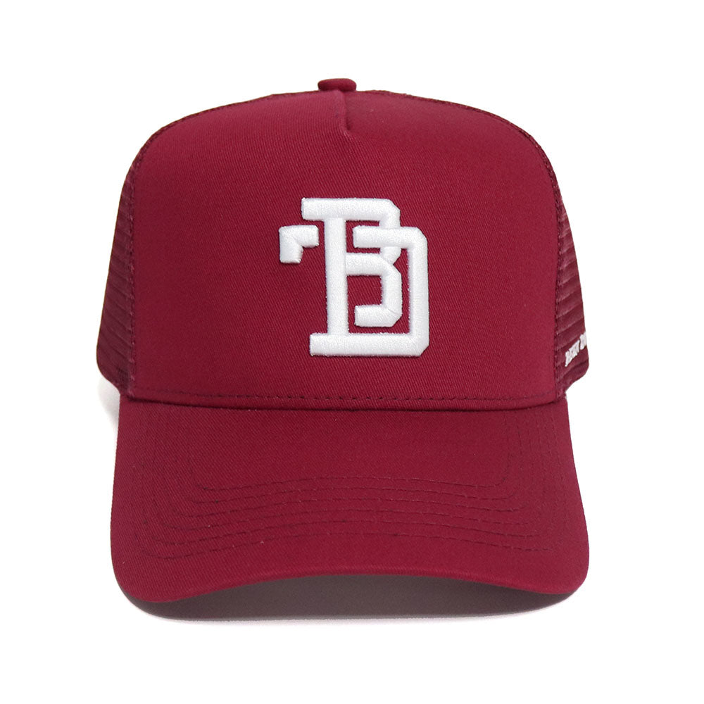 BDT // MAROON MESH BACK