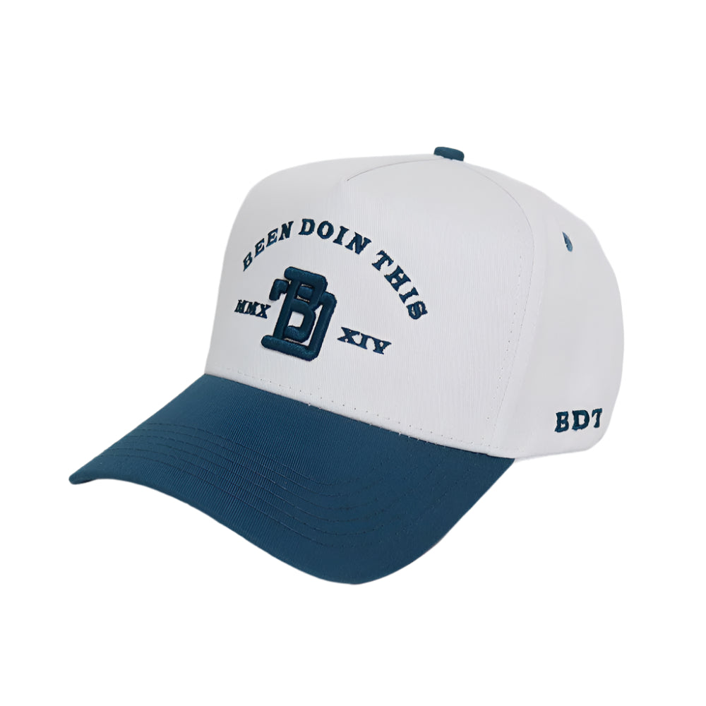 BDT // NUMERAL HAT WHITE & BLUE