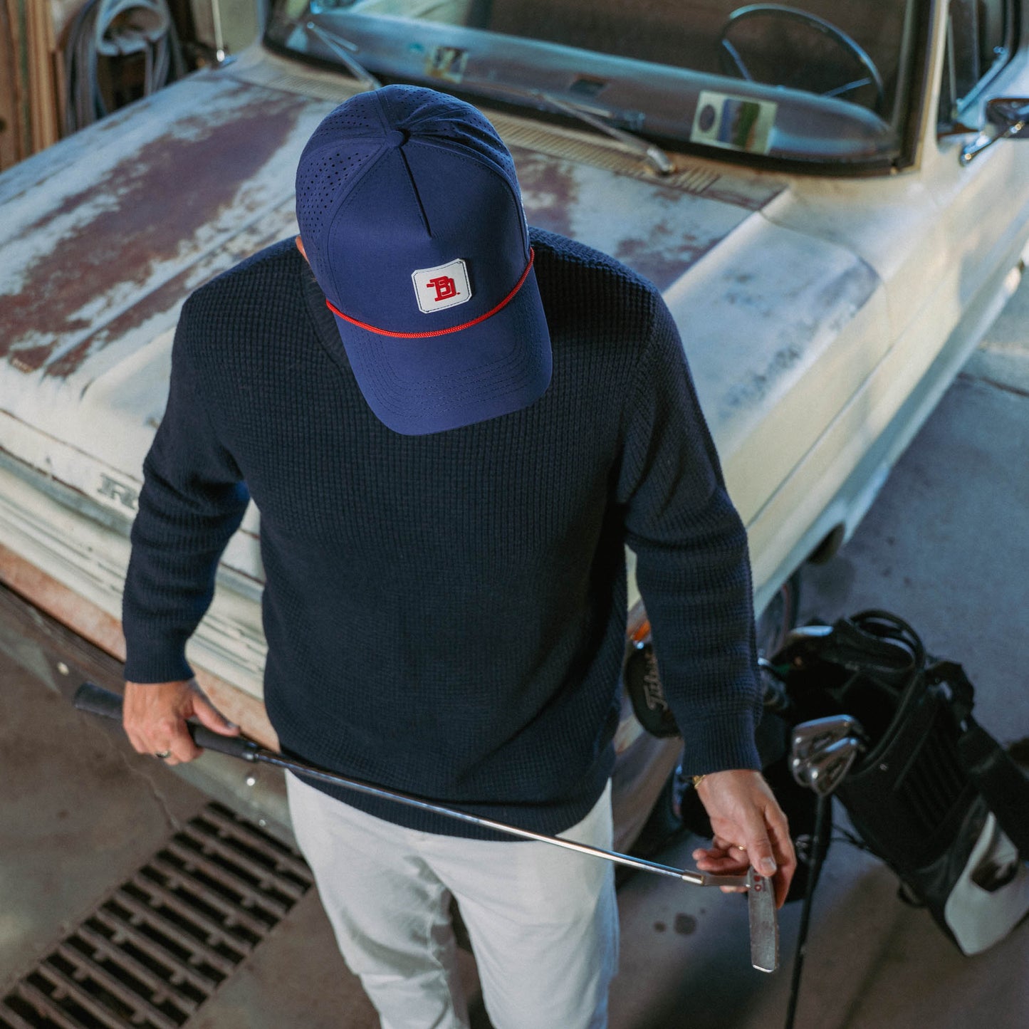 BDT // Punched Hat Admiral Blue
