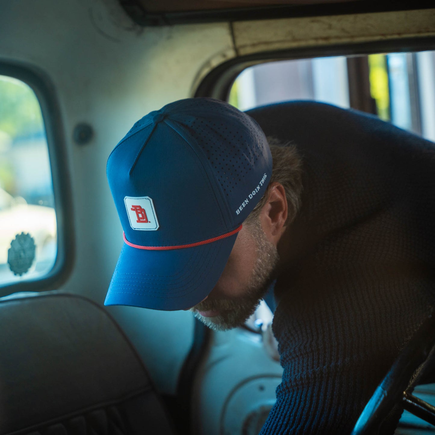 BDT // Punched Hat Admiral Blue