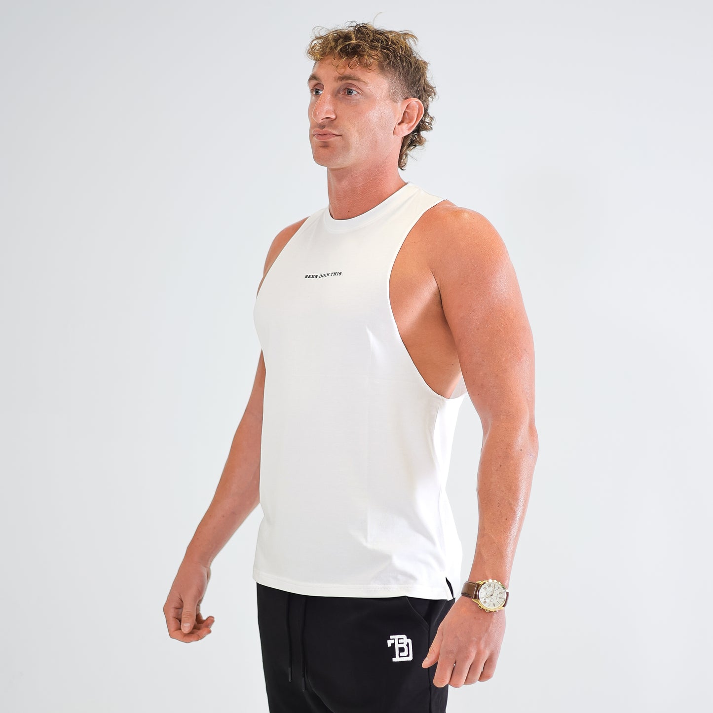 BDT // MINIMAL TANK WHITE