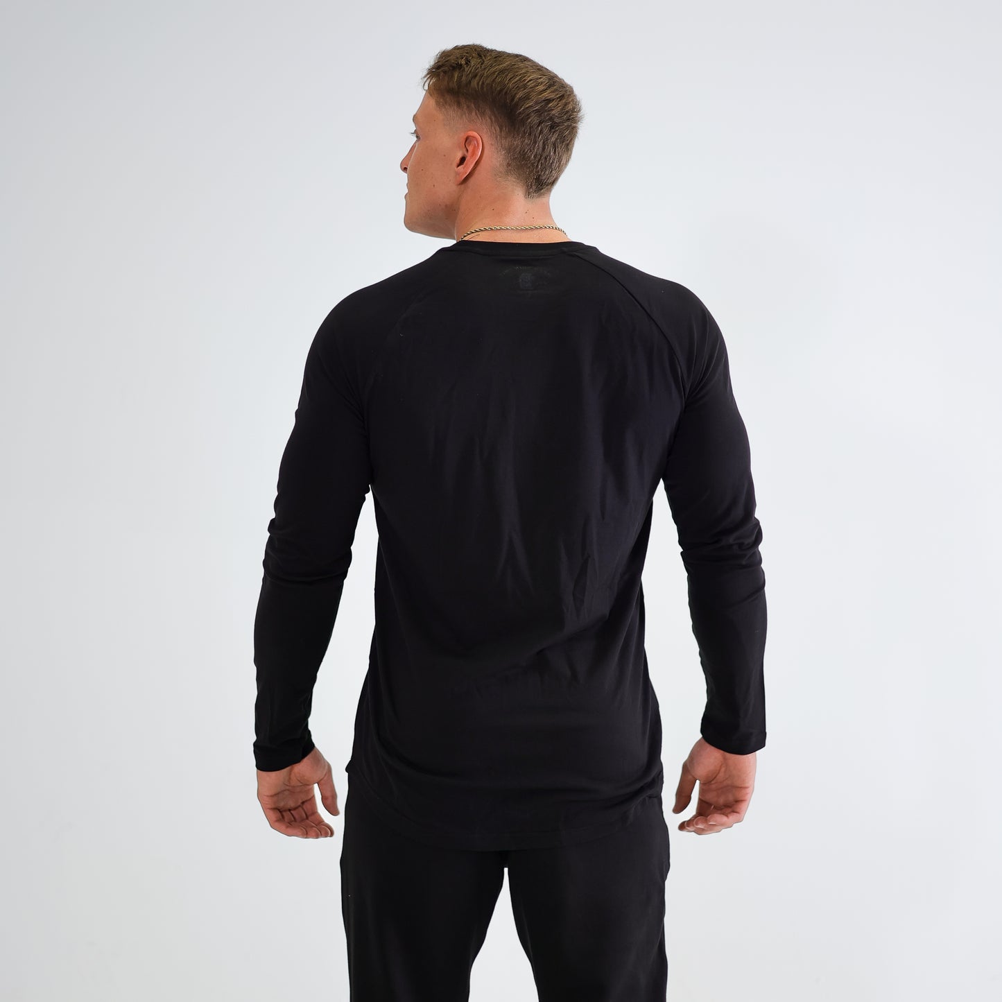 BDT // UPSCALE LONG SLEEVE SHIRT BLACK