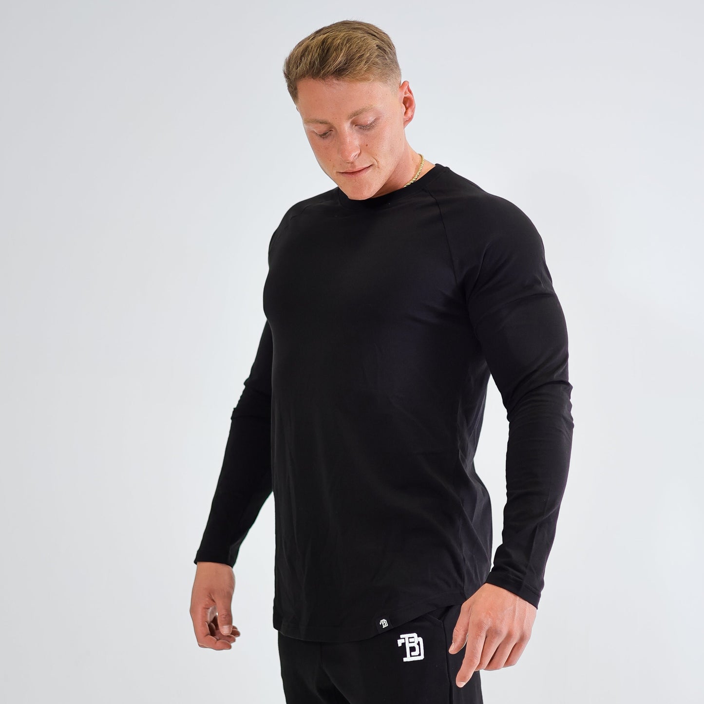 BDT // UPSCALE LONG SLEEVE SHIRT BLACK