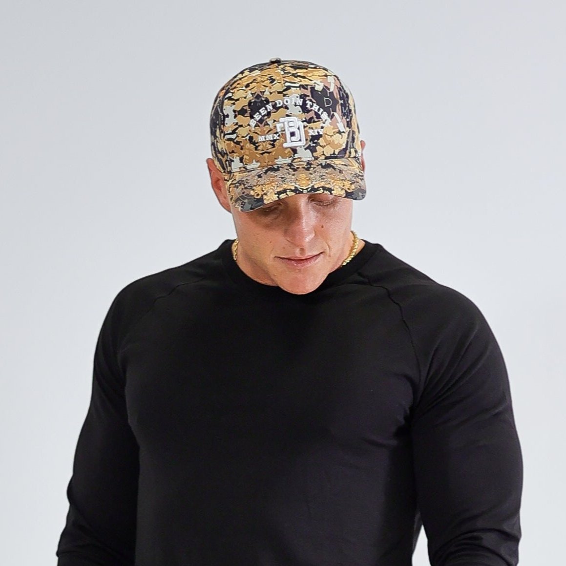 BDT // NUMERAL HAT TECH CAMO CLOTH BACK