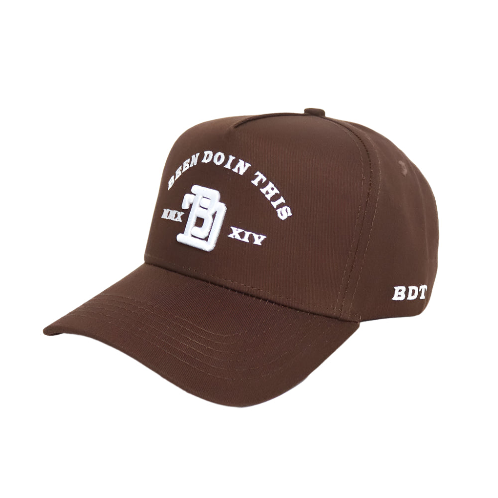 BDT // NUMERAL HAT BROWN & WHITE