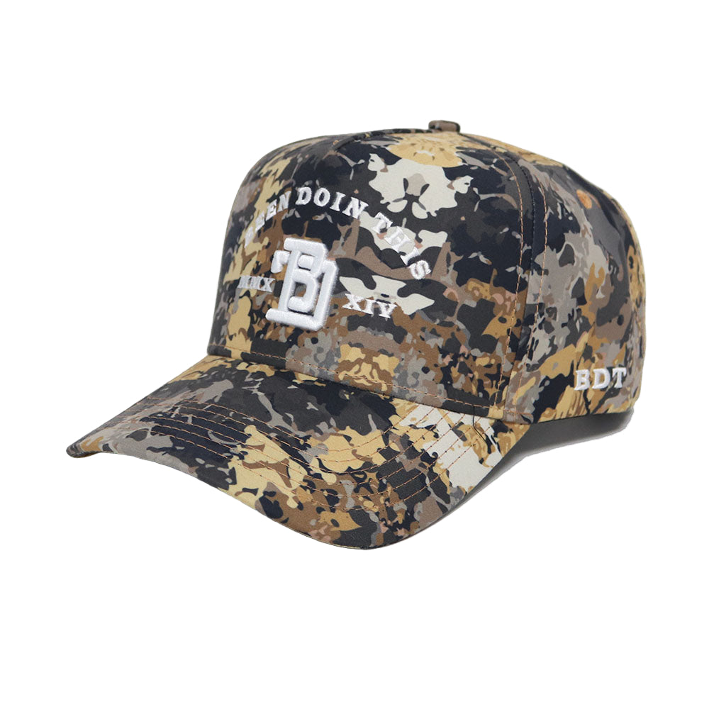 BDT // NUMERAL HAT TECH CAMO CLOTH BACK