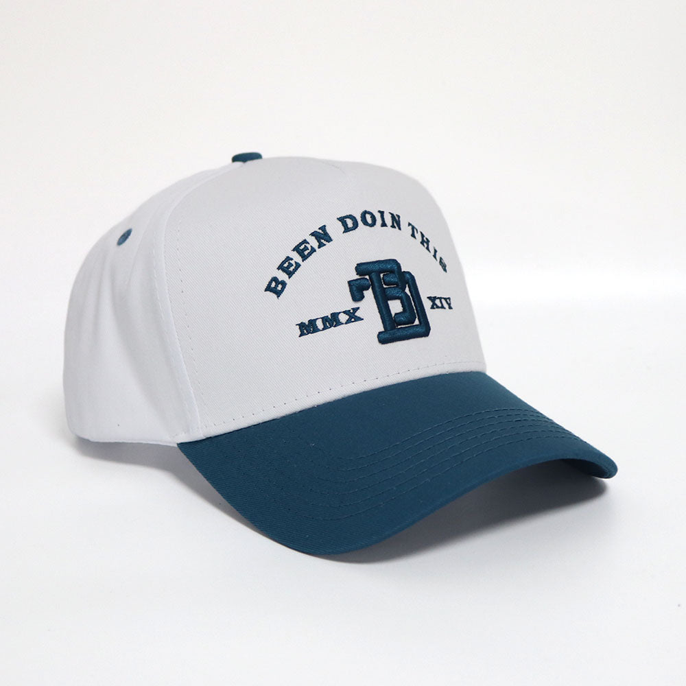 BDT // NUMERAL HAT WHITE & BLUE