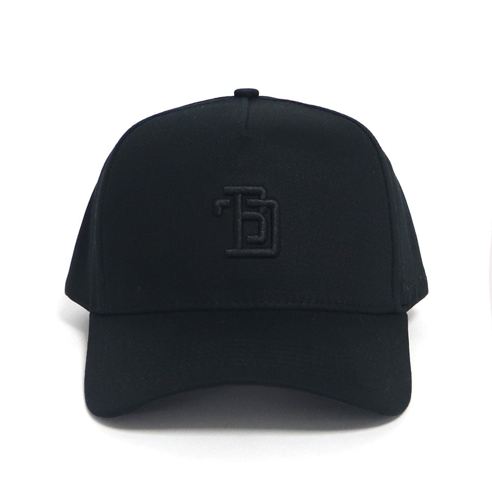 BDT // STANDARD BLOCK HAT - BLACK & BLACK