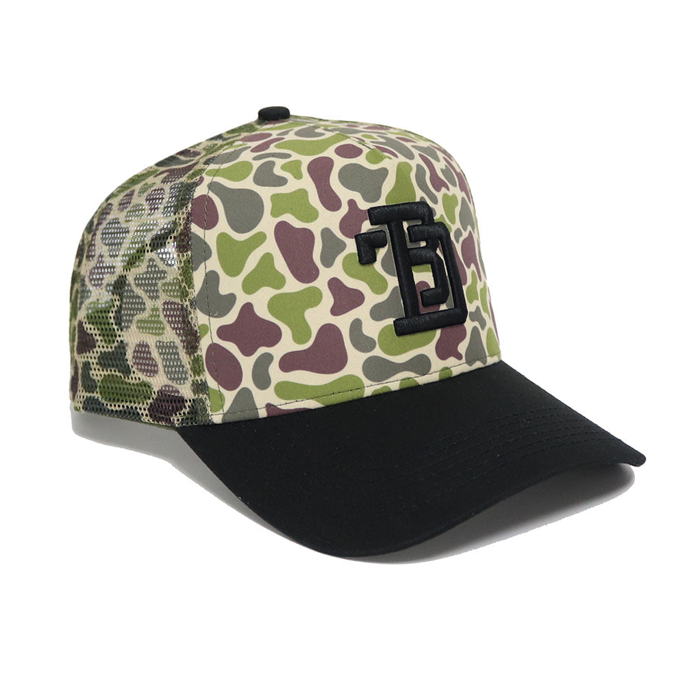 BDT // MESH CAMO BLOCK HAT