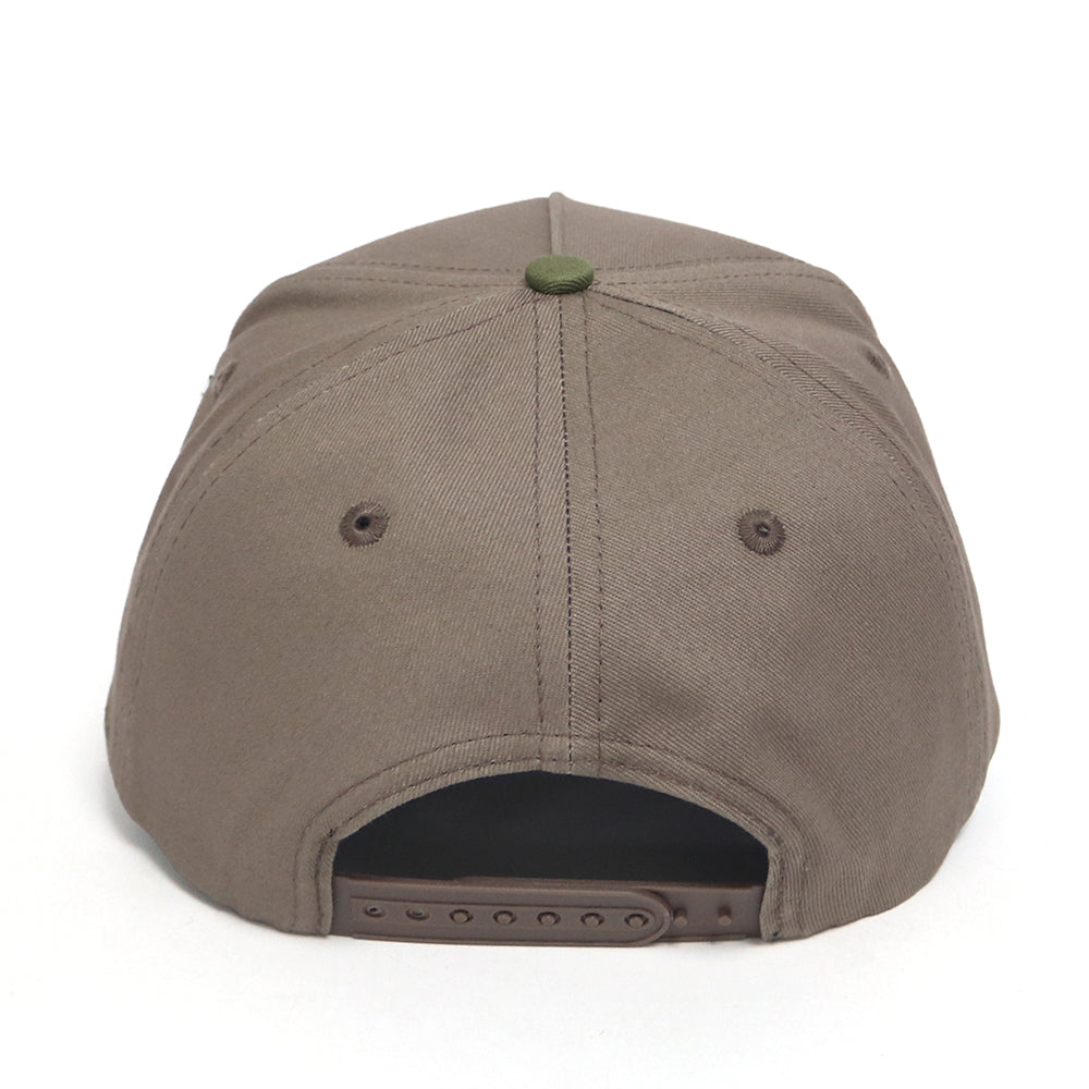 BDT // STANDARD BLOCK HAT - OLIVE & STONE