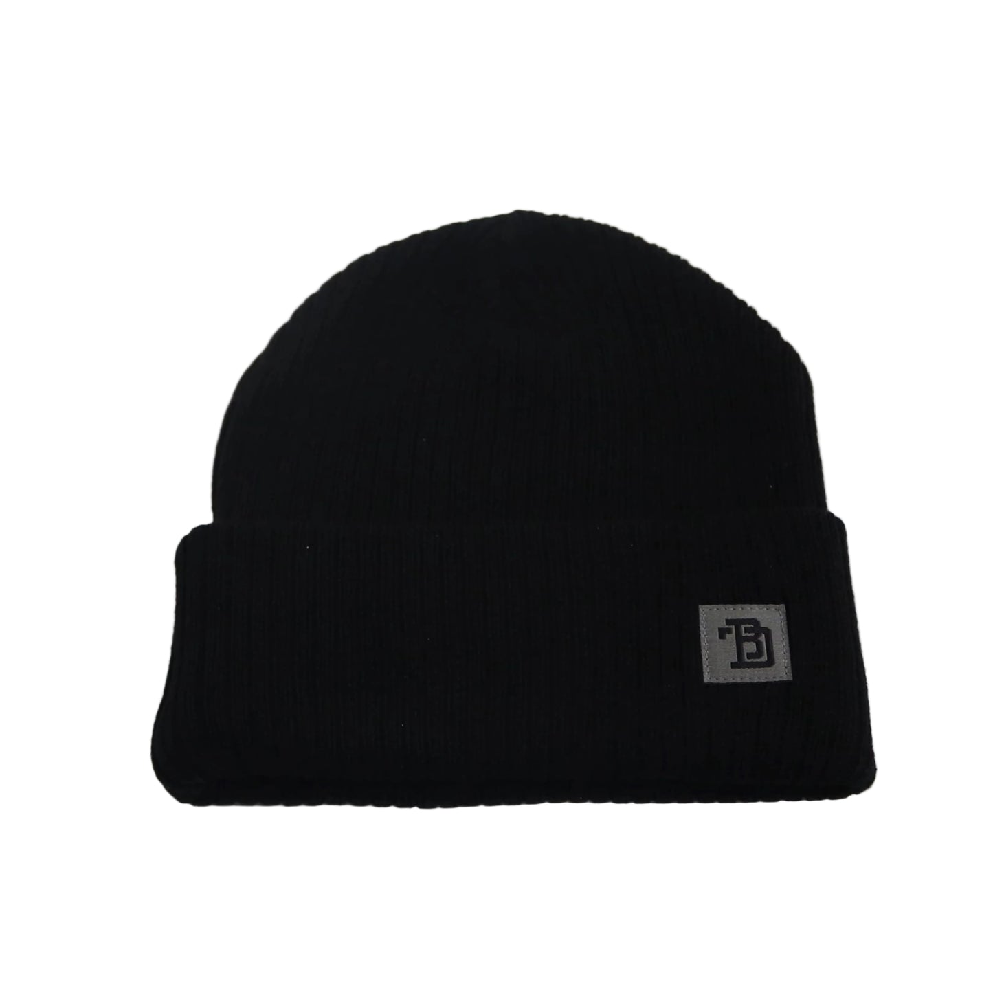 BDT // BLOCK BEANIE BLK SILVER