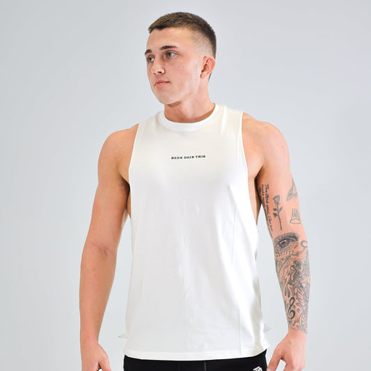 BDT // MINIMAL TANK WHITE