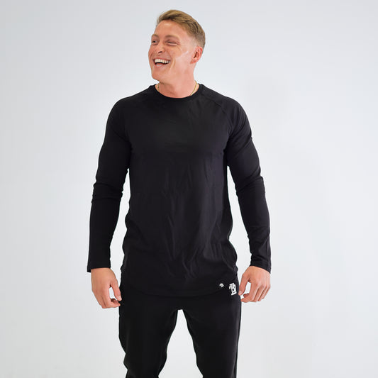 BDT // UPSCALE LONG SLEEVE SHIRT BLACK