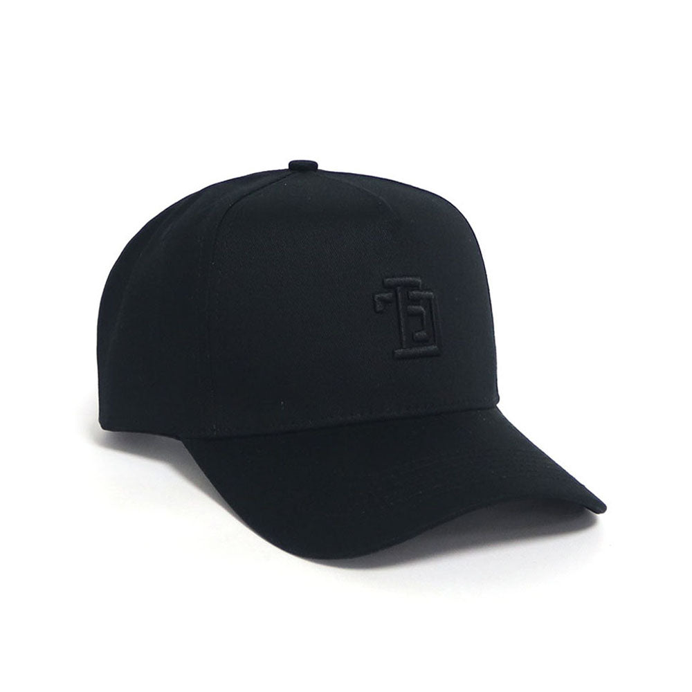 BDT // STANDARD BLOCK HAT - BLACK & BLACK