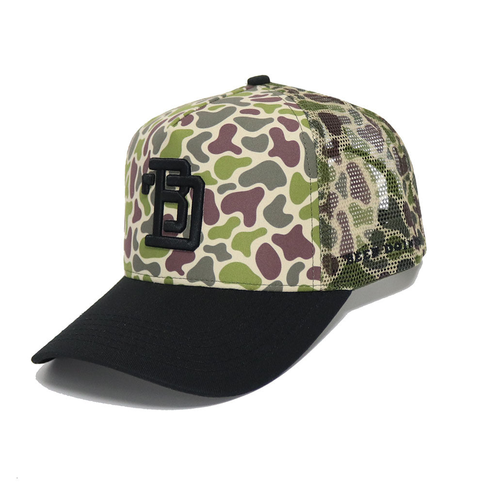 BDT // MESH CAMO BLOCK HAT