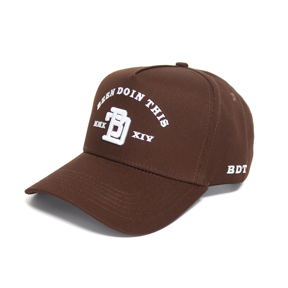 BDT // NUMERAL HAT BROWN & WHITE