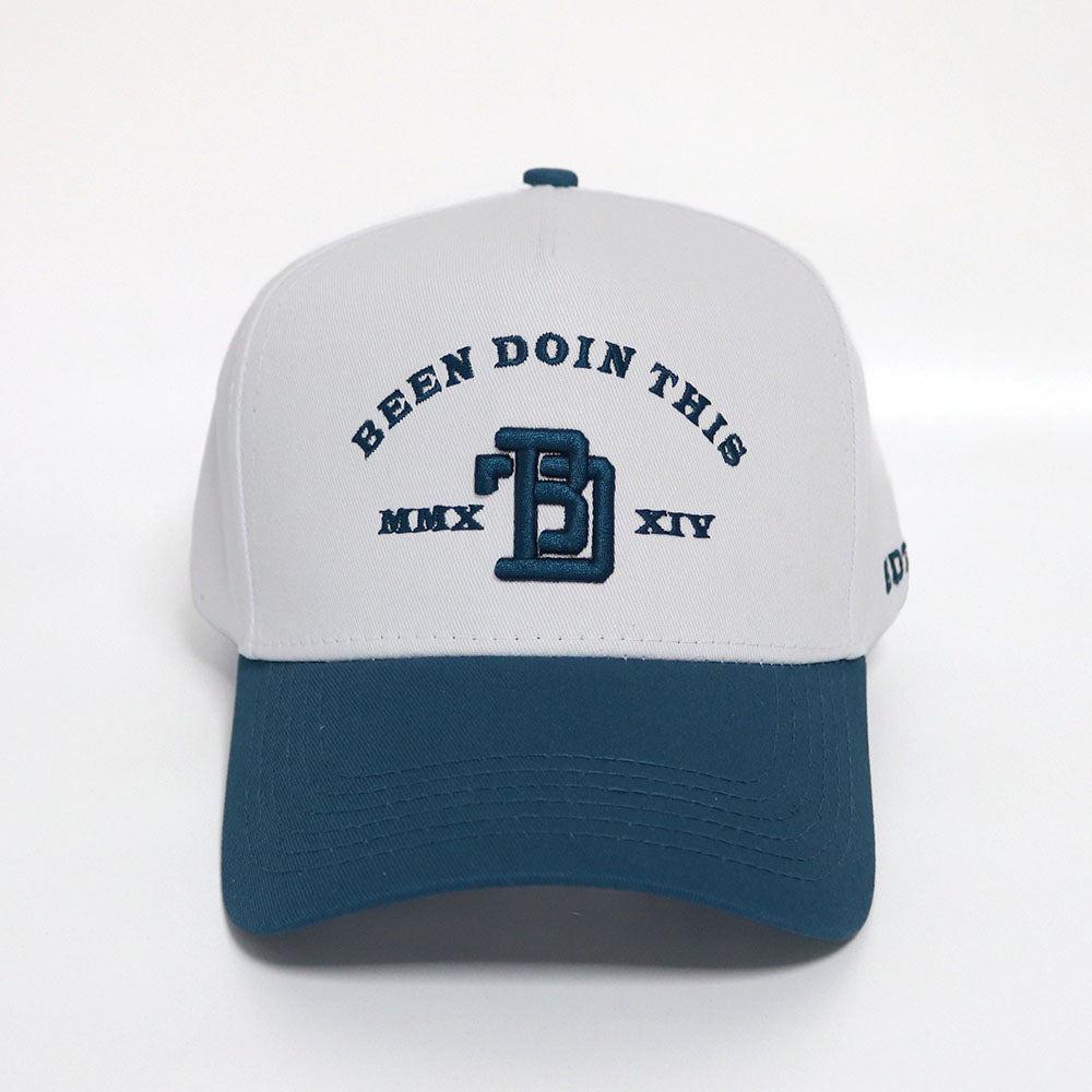 BDT // NUMERAL HAT WHITE & BLUE