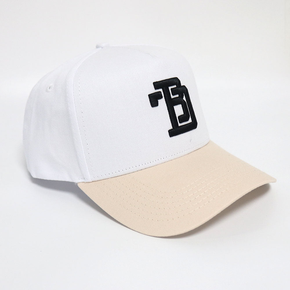 BDT // BLOCK HAT WHITE, BLACK AND KHAKI