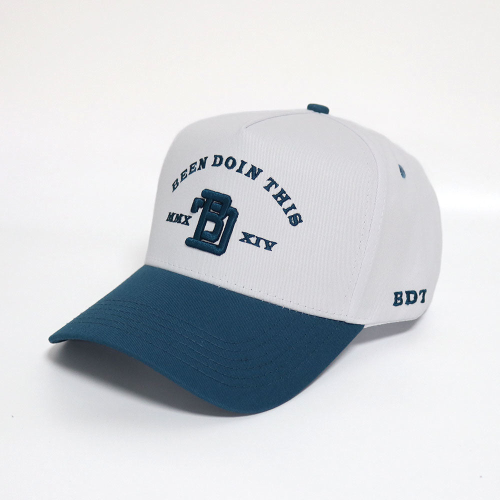 BDT // NUMERAL HAT WHITE & BLUE