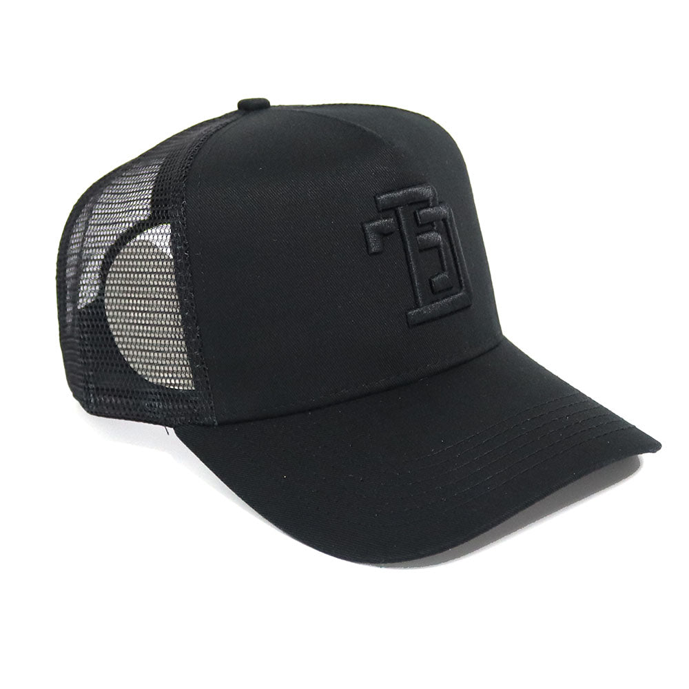 BDT // MESH BLOCK HAT BLACK